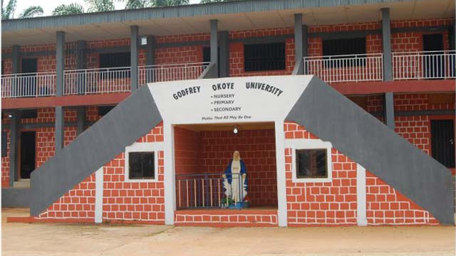 Godfrey Okoye University Post UTME Past Questions And Answers | Latest Edition