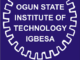 List of Courses Offered in Ogun State Institute of Technology