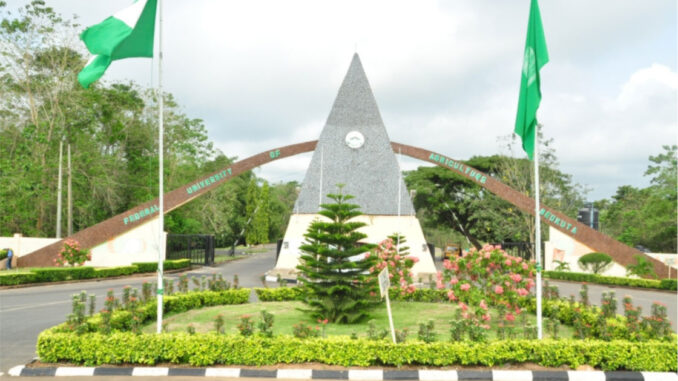 Does FUNAAB accept awaiting result