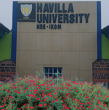 Havilla University Post UTME form