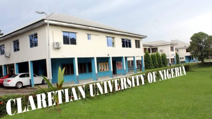 Claretian University Post UTME form
