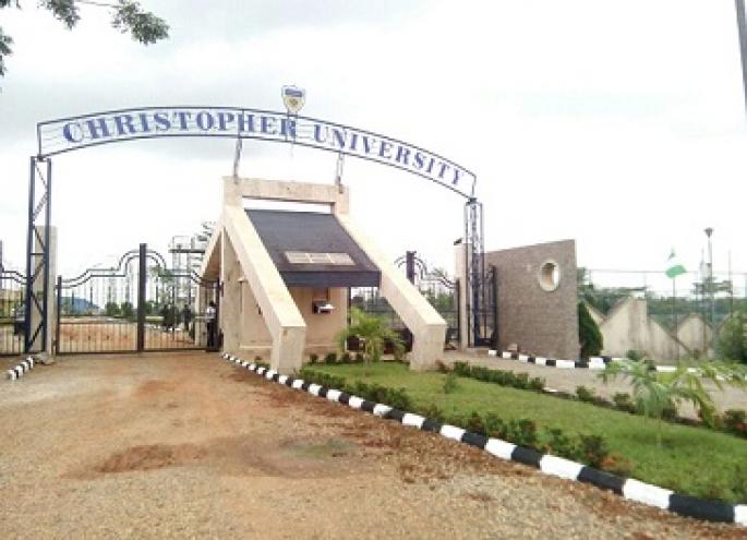 Christopher University Post UTME form