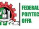 Federal Poly Offa cut off mark
