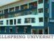 Wellspring University Post UTME form
